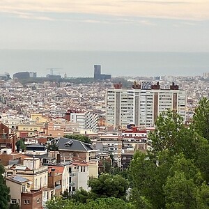 Blick auf Barcelona