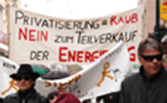 Stopp Privatisierung!