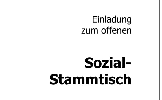 Einladung zum Sozialstammtisch