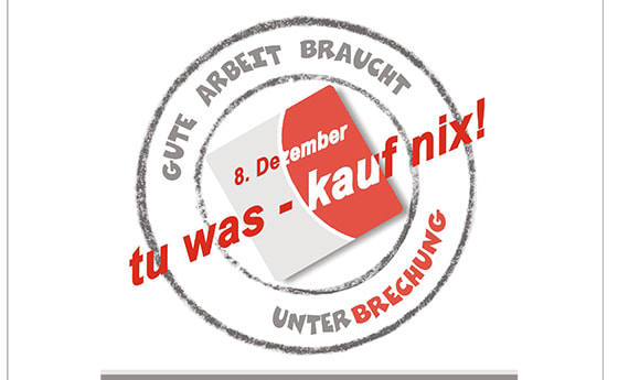 8. Dezember - tu was - kauf nix!