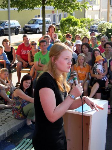 Solidaritäts-Wandertheater im Oberen Mühlviertel. © mensch & arbeit