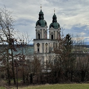 Blick auf die Stiftskirche