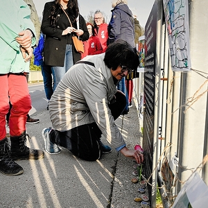 Geh-Denken 2023, Kremsbrücke Ansfelden