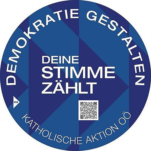 Aufkleber DEMOKRATIE GESTALTEN