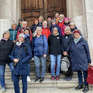 Gruppenfoto am Residenzplatz