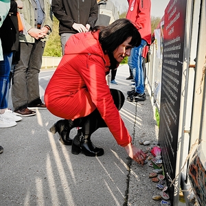 Geh-Denken 2023, Kremsbrücke Ansfelden