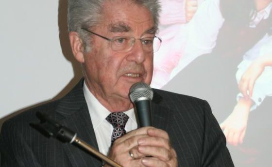 Dr. Heinz Fischer beim Sozialstammtisch, 31.1.2017