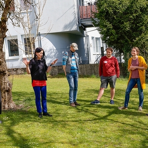 Theaterpädagogisches 'Handeln üben' mit Margit Scherrer