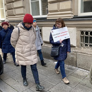 Care-Rundgang in Linz 10.März 2023